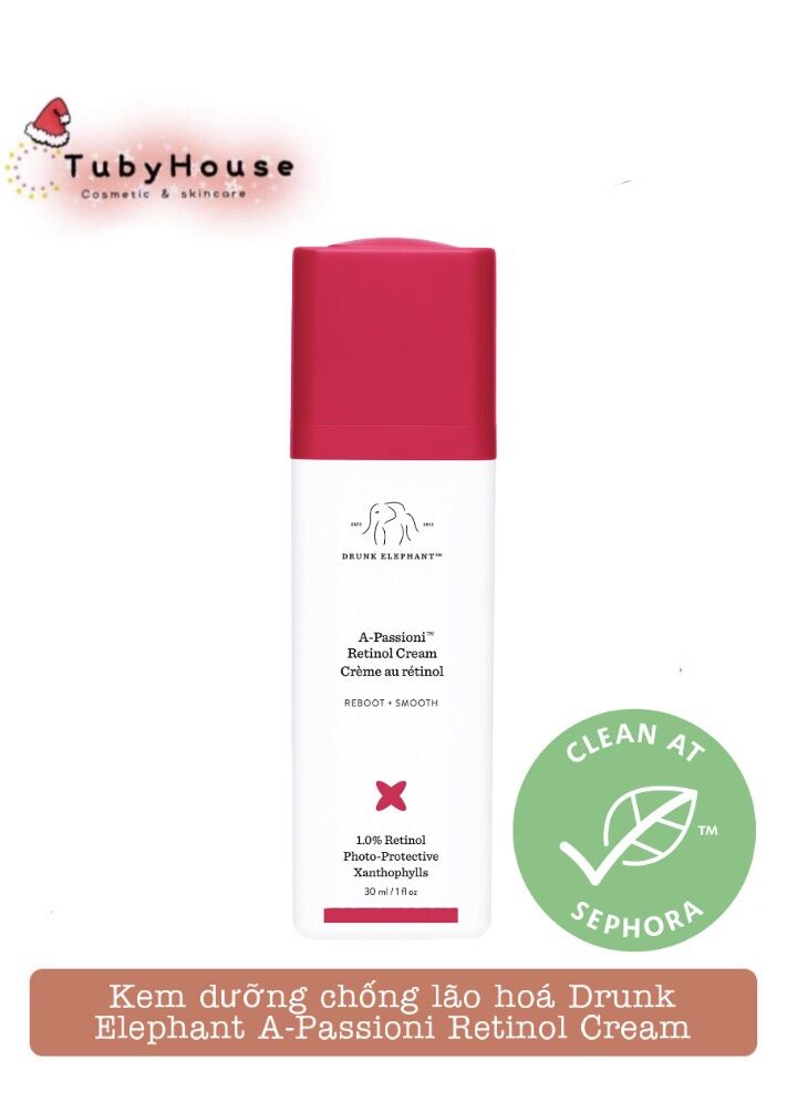 [10ml Fullbox] 🇺🇸 Kem dưỡng Drunk Elephant A-Passioni Retinol Cream