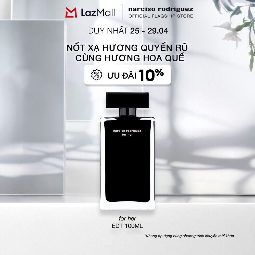 Nước Hoa nữ Narciso Rodriguez For Her Eau De Toilette 100ml