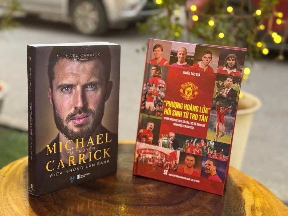 Book - Autobiography of Michael Carrick + the Phoenix, a Phoenix That Is Revived from Ashes