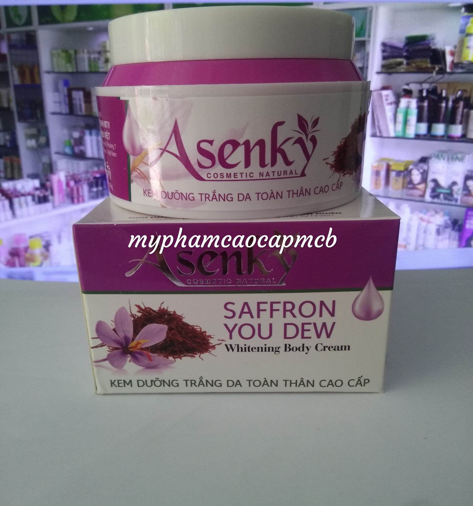 Kem Body Asenky Hoa Nghệ Tây 200G