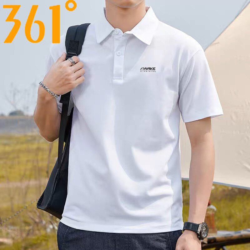Áo polo cộc tay mùa hè cho nam thể thao 361 áo cộc tay thoáng khí cổ bẻ cho nam nhanh khô thường ngày công sở