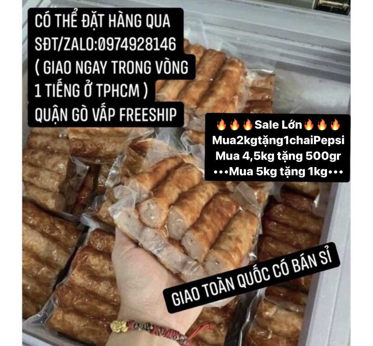 Nem nướng nhà làm ngon tuyệt hảo 500gr