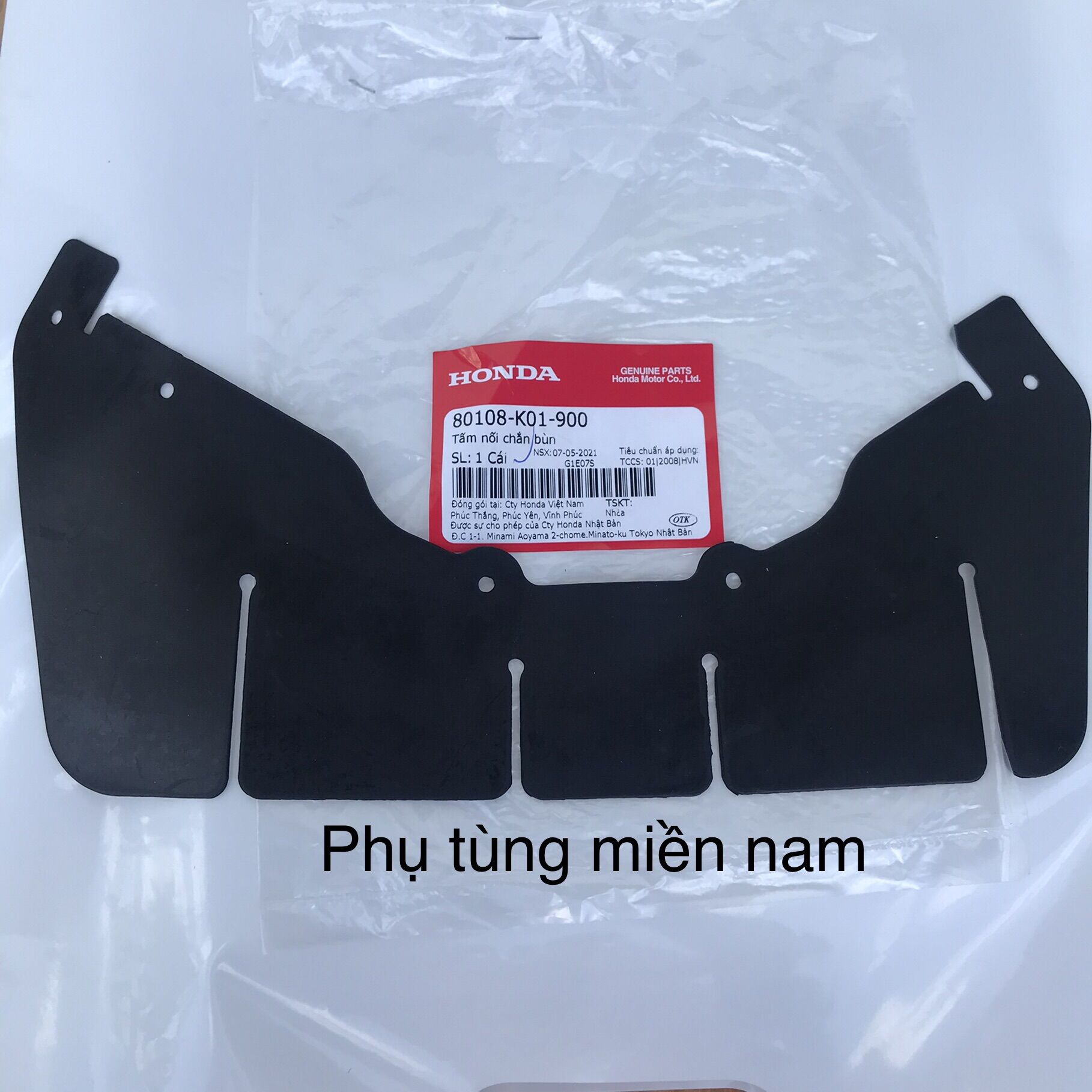 Tấm chắn bùn SH 2012-2016 CAO SU CHẮN BÙN Sh