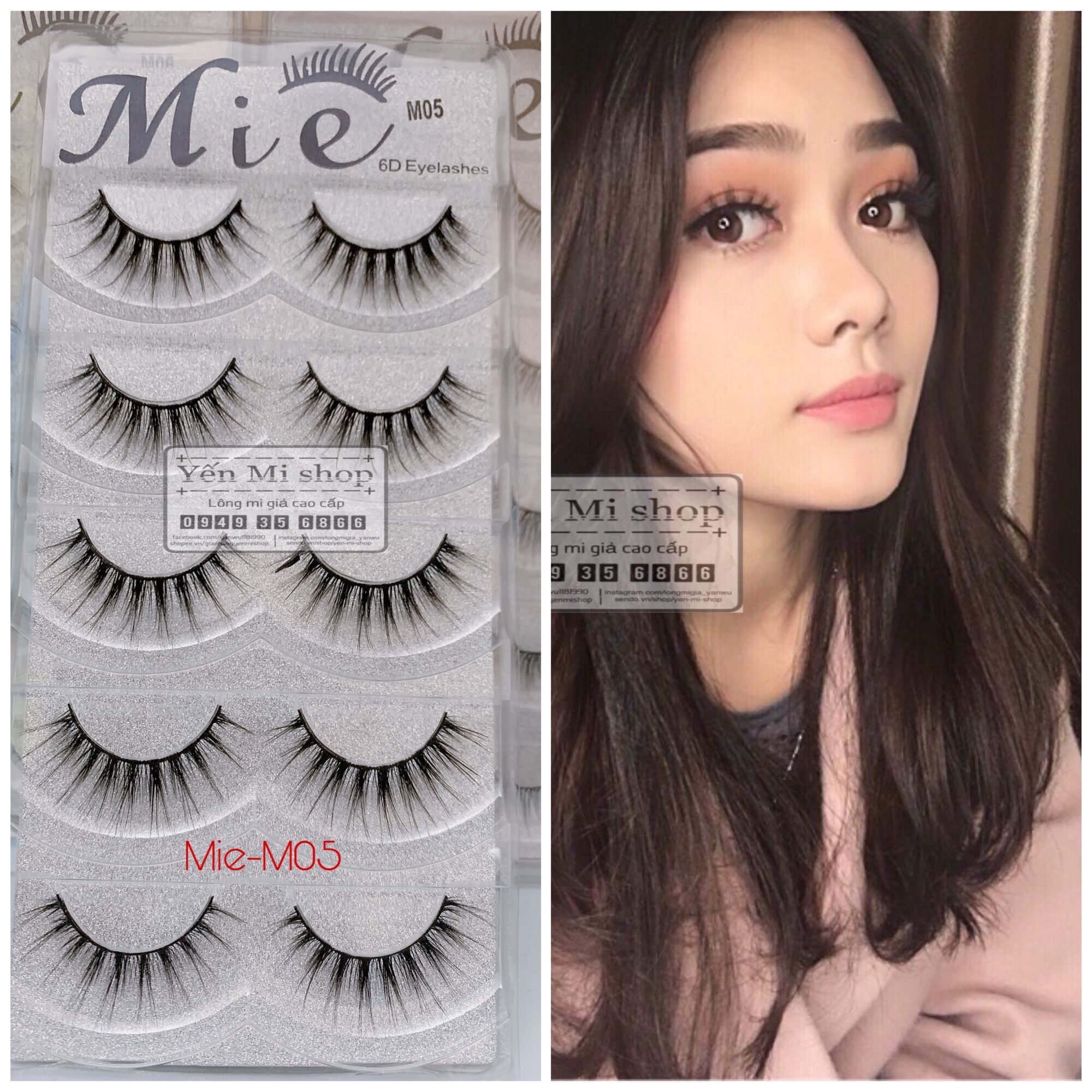 Mi 6D cao cấp Mie các số M01,M02,M03,M04,M05,M06,M07,M08,M09,M10