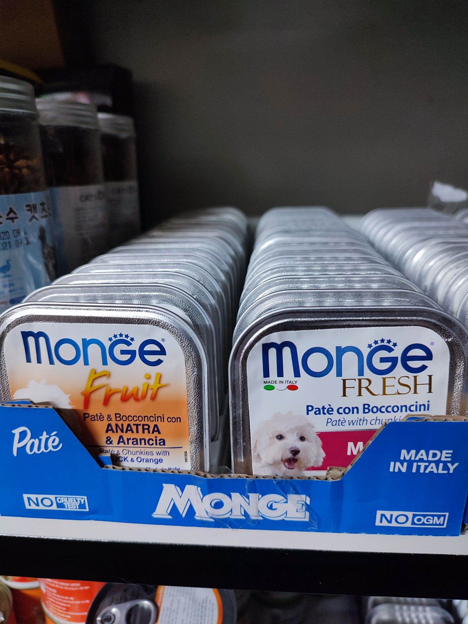 Pate monge cho chó hàng chính hãng công ty TRÂN DANH phân phối