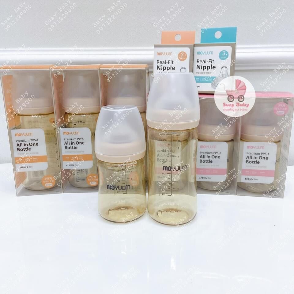 BÌNH SỮA MOYUUM HÀN QUỐC 170ml270ml CHÍNH HÃNG