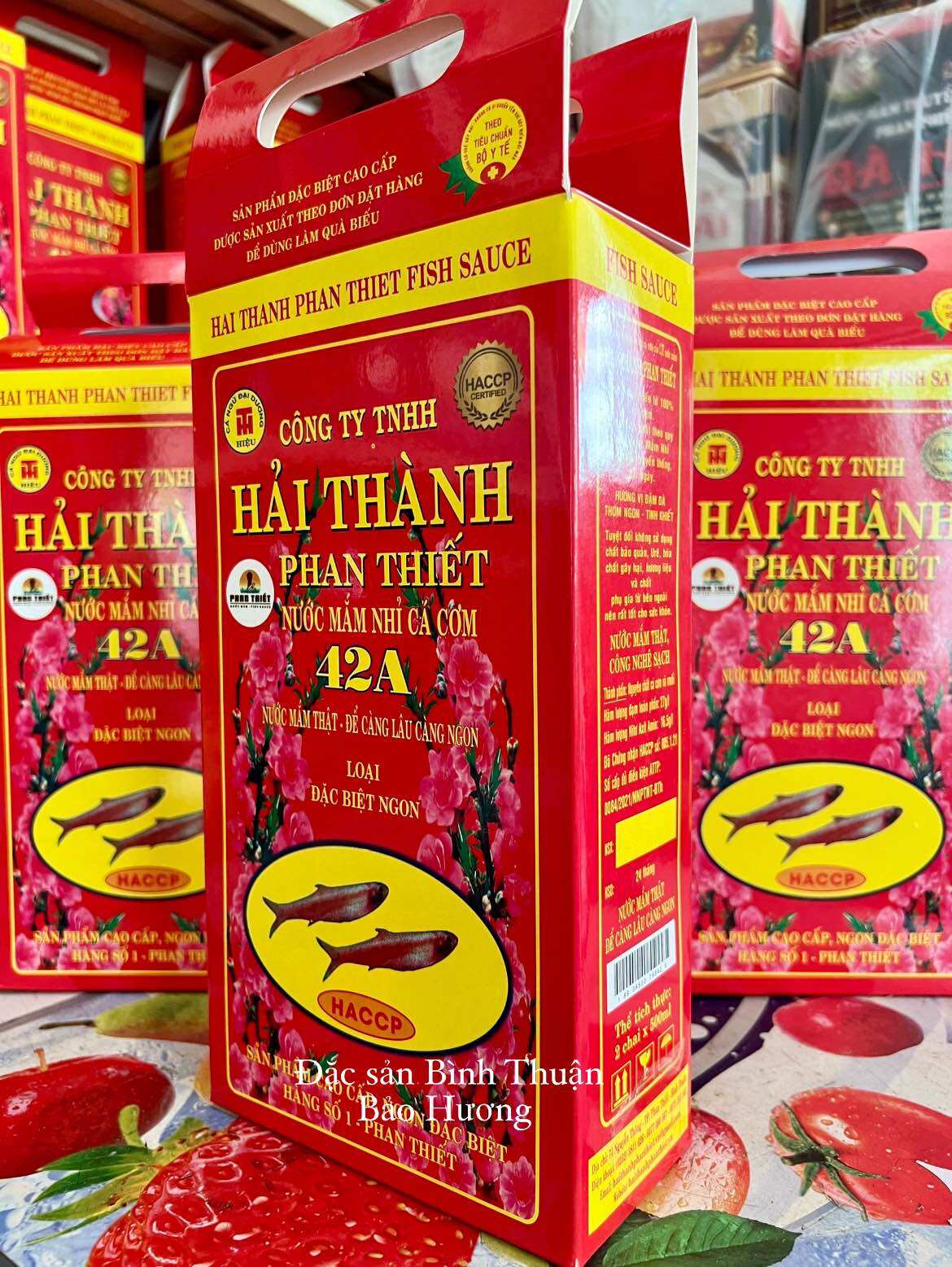 NƯỚC MẮM HẢI THÀNH 42A - PHAN THIẾT ( hộp 2 chai x 500ml )