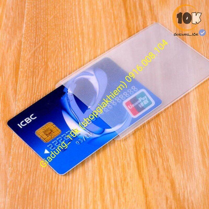 Túi bọc thẻ ATM, thẻ xe, vé xe (1 chiếc)