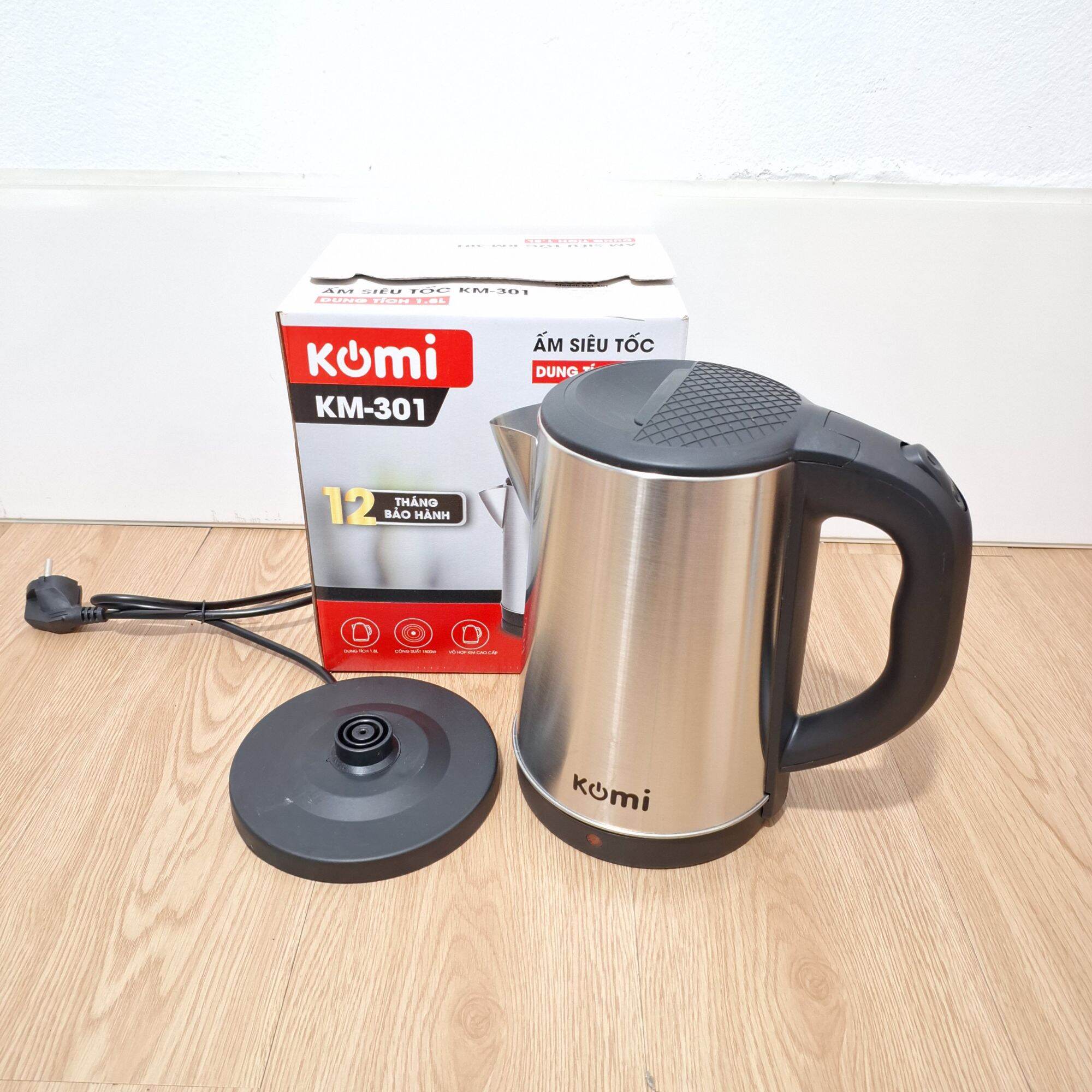 Ấm siêu tốc Kipor 1.8L. Hàng chính hãng