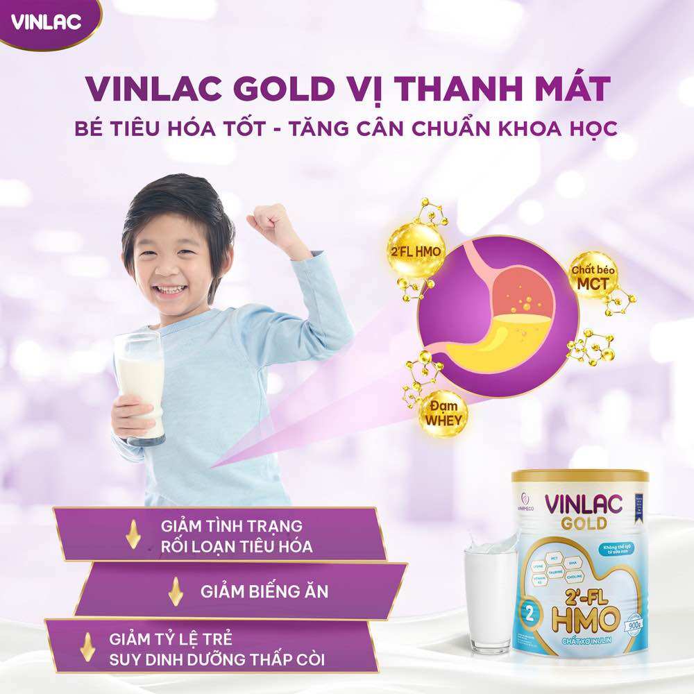 Sữa Vinlac Gold 1 900g