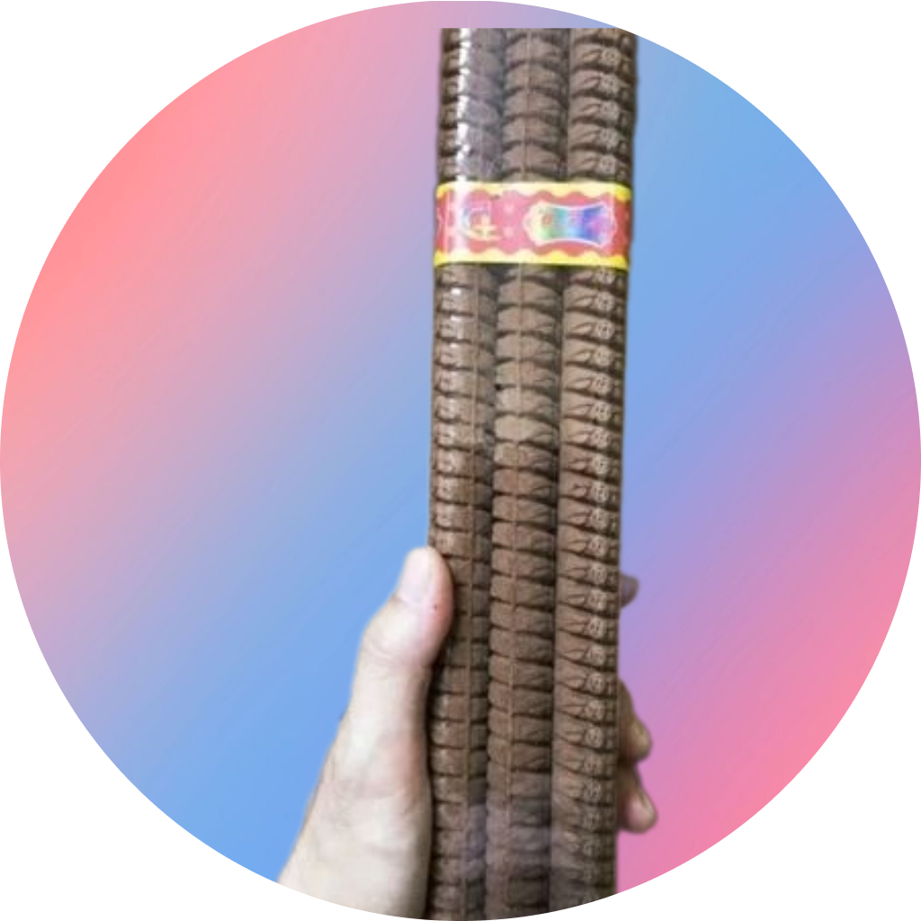 1 bó nhang thời gian 24 giờ thơm trầm