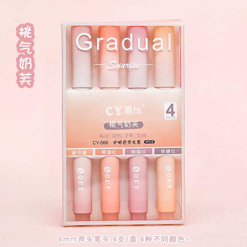 Bút highlight đánh dấu 4 màu