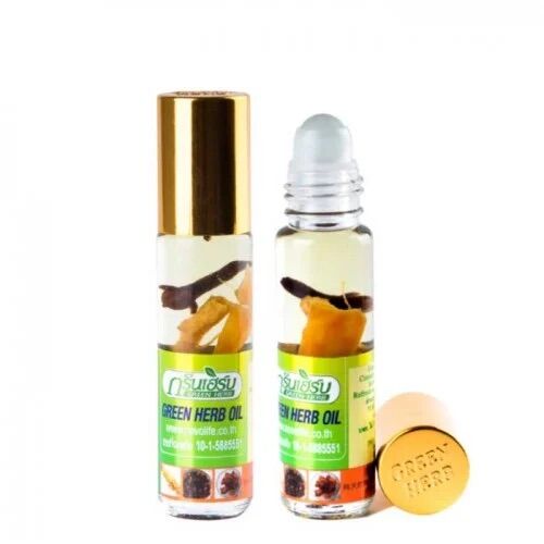 [HCM]Dầu Thái Lan dạng lăn Green Herbal Oil (8ml/chai)