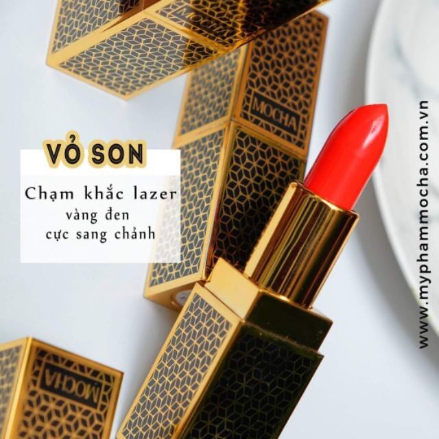 [Chính hãng] SET 5 CÂY SON THỎI MOCHA MATTE LIPSTICK  (5 màu)