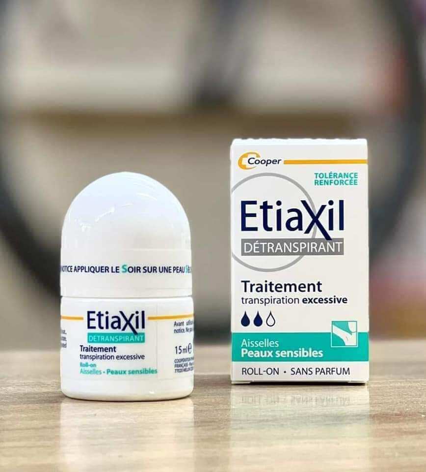 Lăn nách Etiaxil Pháp 15ml.Giảm tiết mồ hôi, khử mùi tuyệt đối