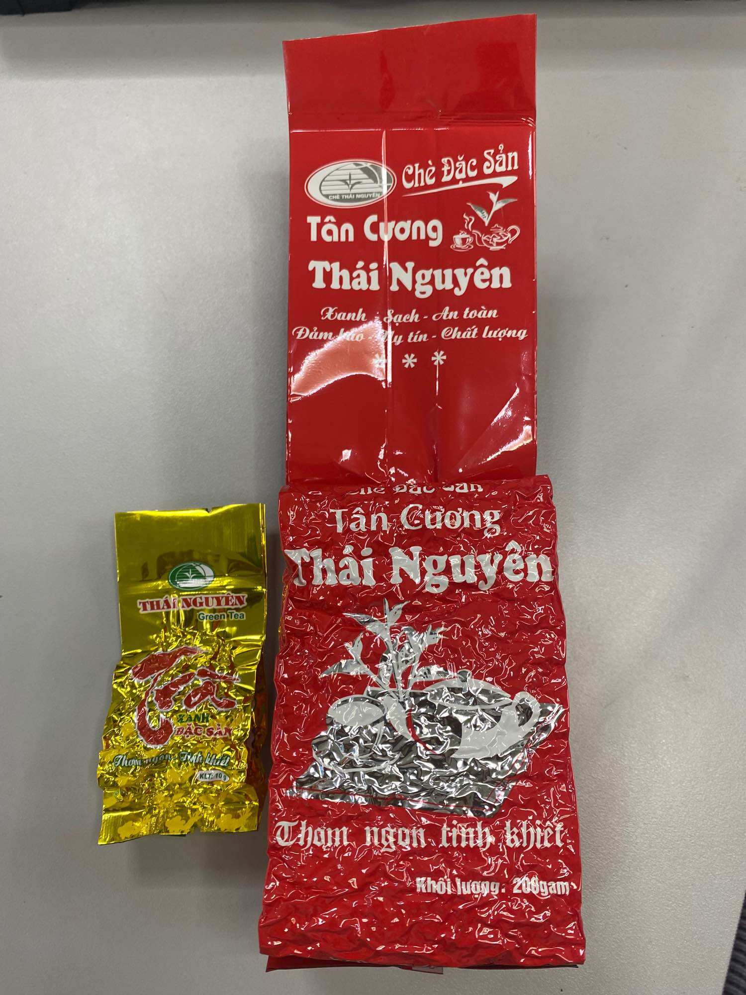 Chè thái nguyên trà xanh tôm nõn chè móc câu tân cương thái nguyên cao cấp