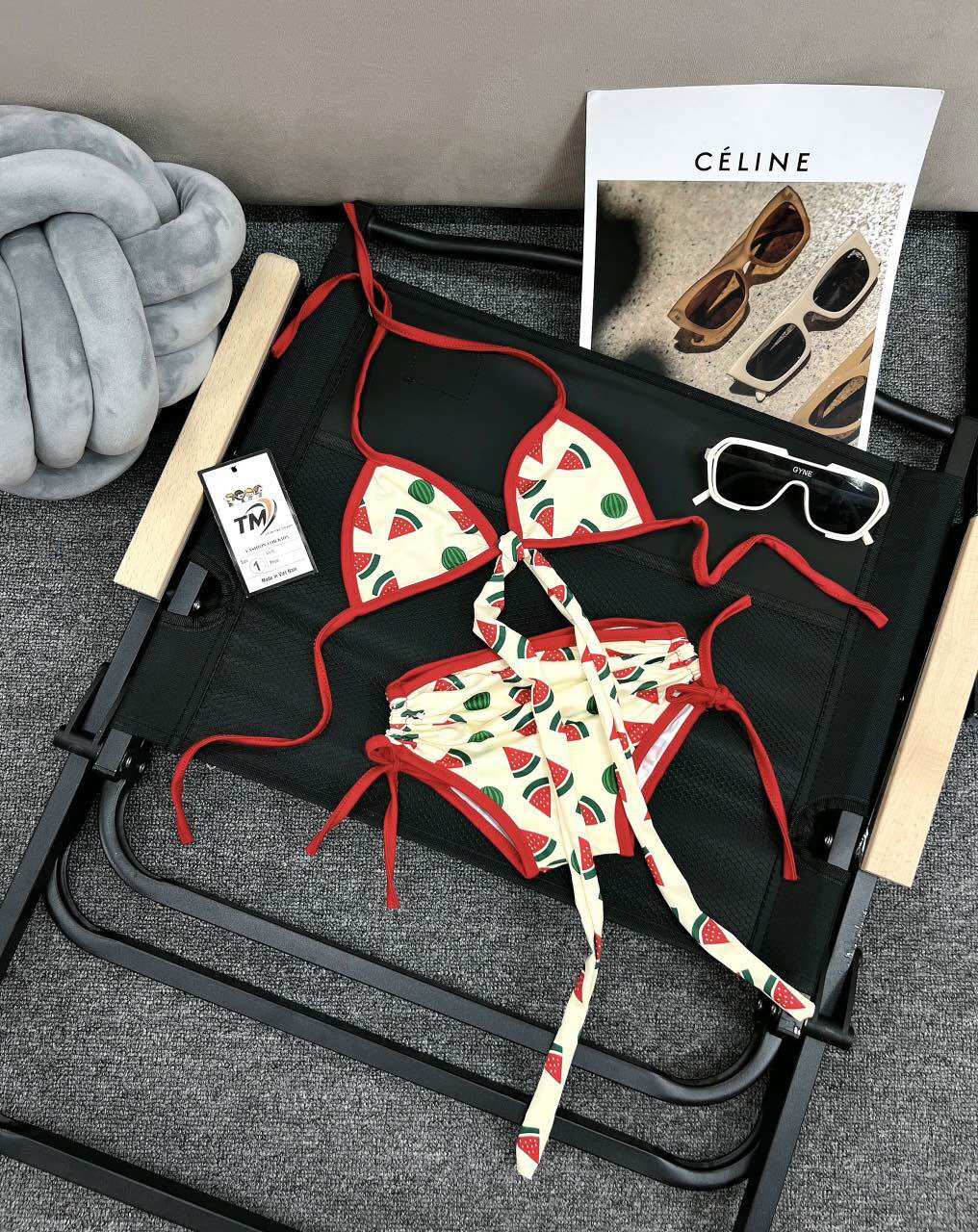 Đồ bơi hoạ tiết dưa hấu cho bé gái |bikini 2 mảnh xinh cho bé
