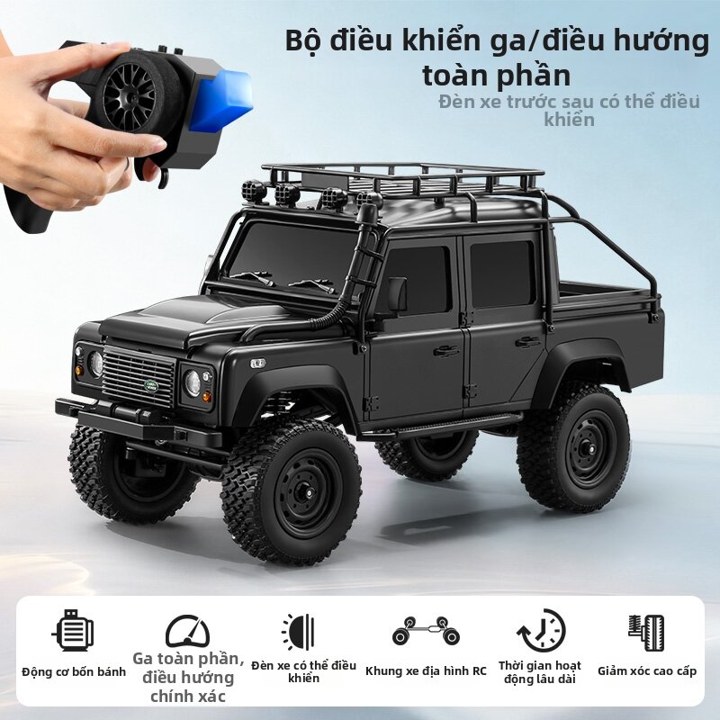 MN MODEL | Off-road RC Car Climbable Tank and Jeep Wrangler Model - 7