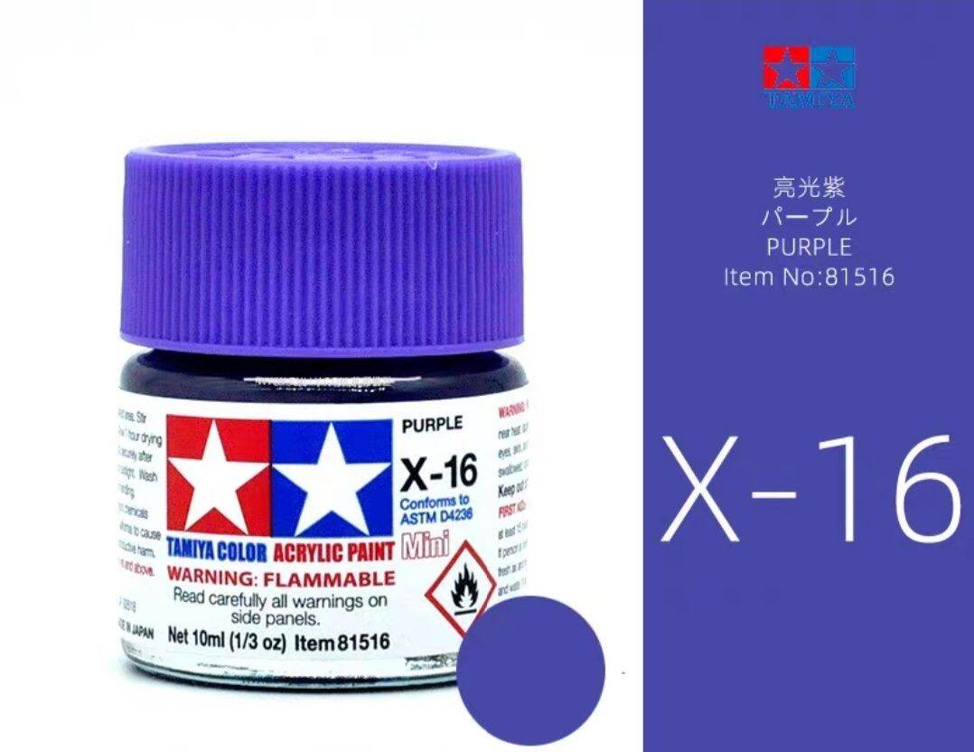 Sơn mô hình TAMIYA dòng X gốc Acrylic sơn gốc nước 10ml
