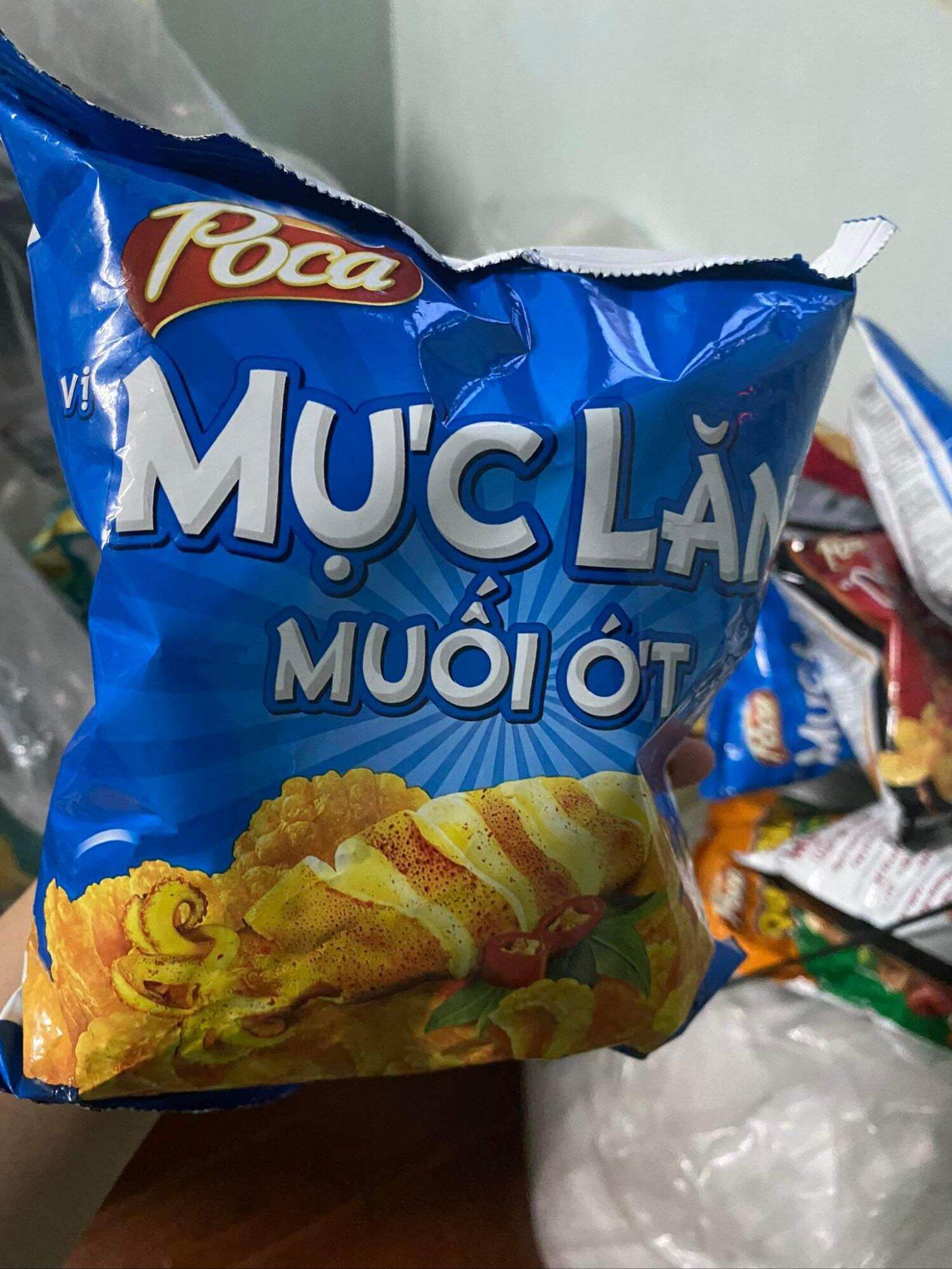 500gr bim bim Snack mực poca giòn tan