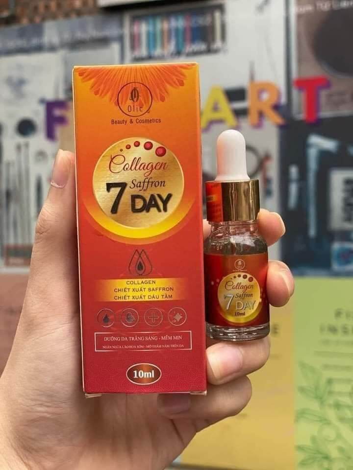 SERUM COLLAGEN SAFFRON TÁI SINH 7 DAY OLIC