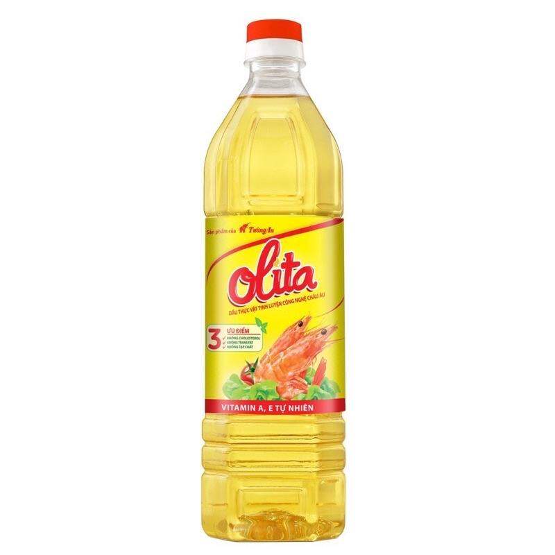Dầu thực vật tường an olita chai 1L