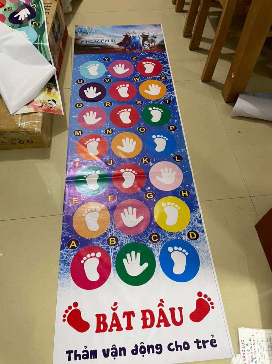 Bạt Vận Động, thảm Jumping Mat cho Bé yêu