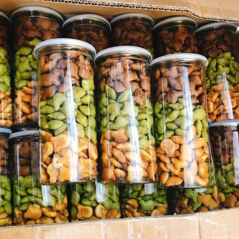 Bánh gấu nhân kem mix vị