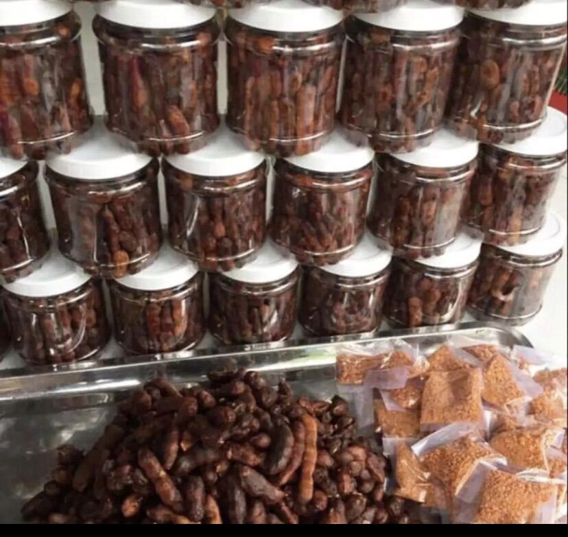 Chua ngọt me lào muối tôm hủ 500gr