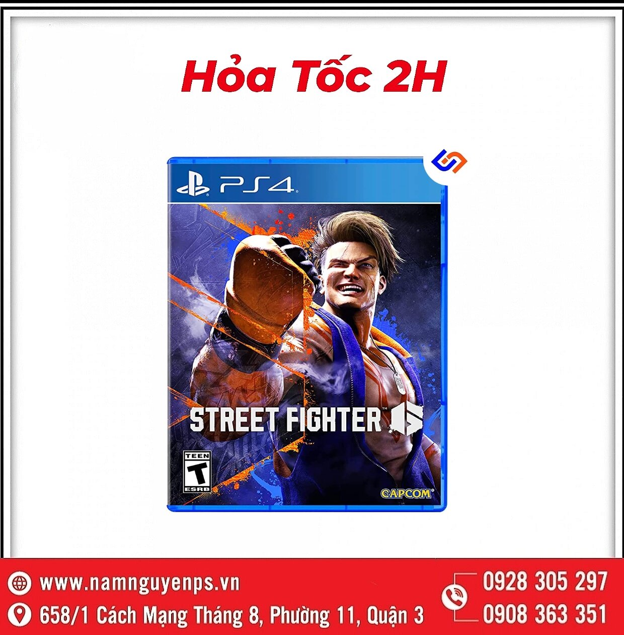 Đĩa game ps4 | street fighter 6