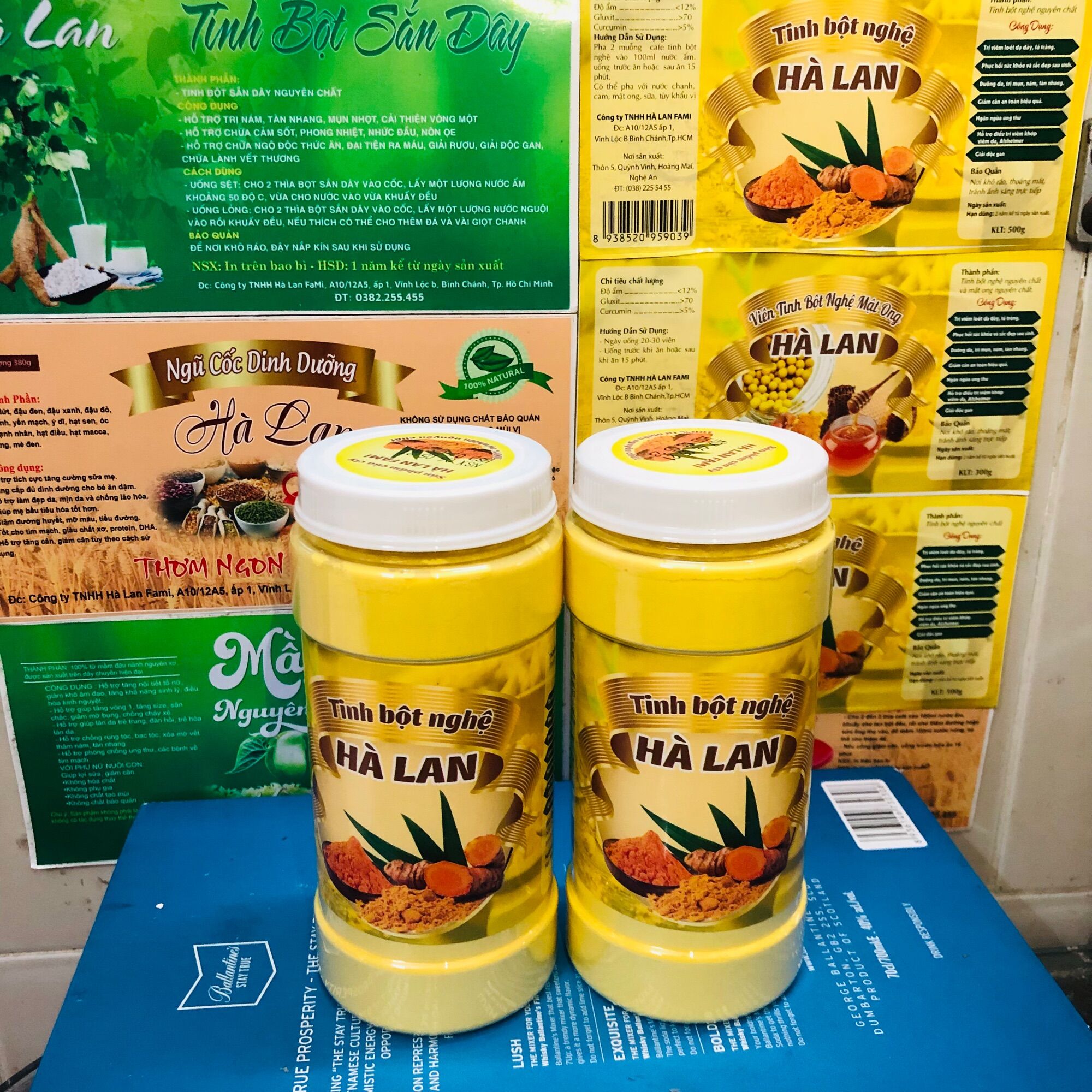 Tinh Bột Nghệ Nguyên chất