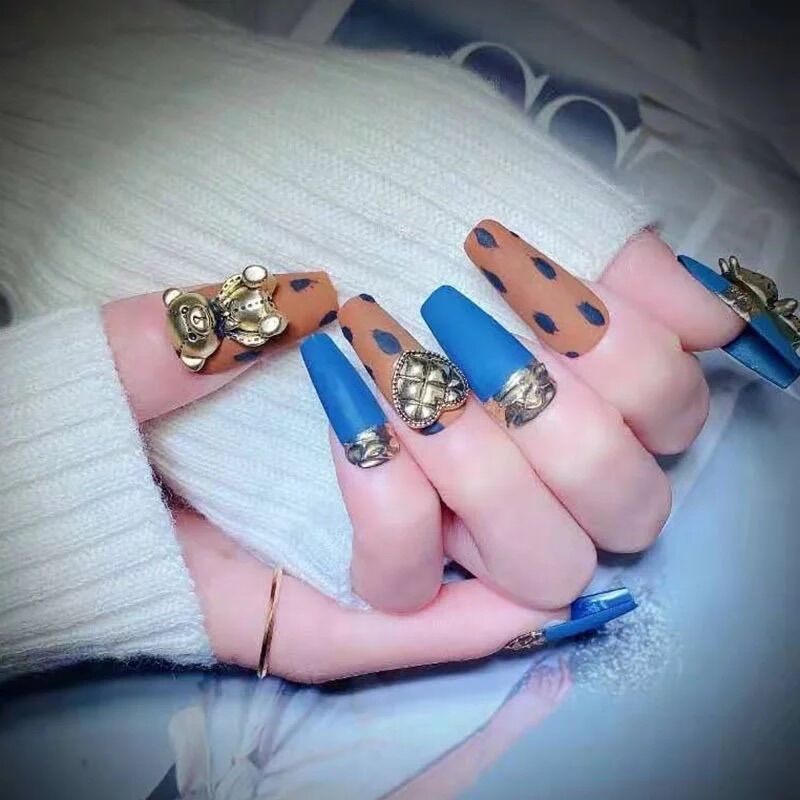 Charm đồng phụ kiện trang trí móng (1 cái )