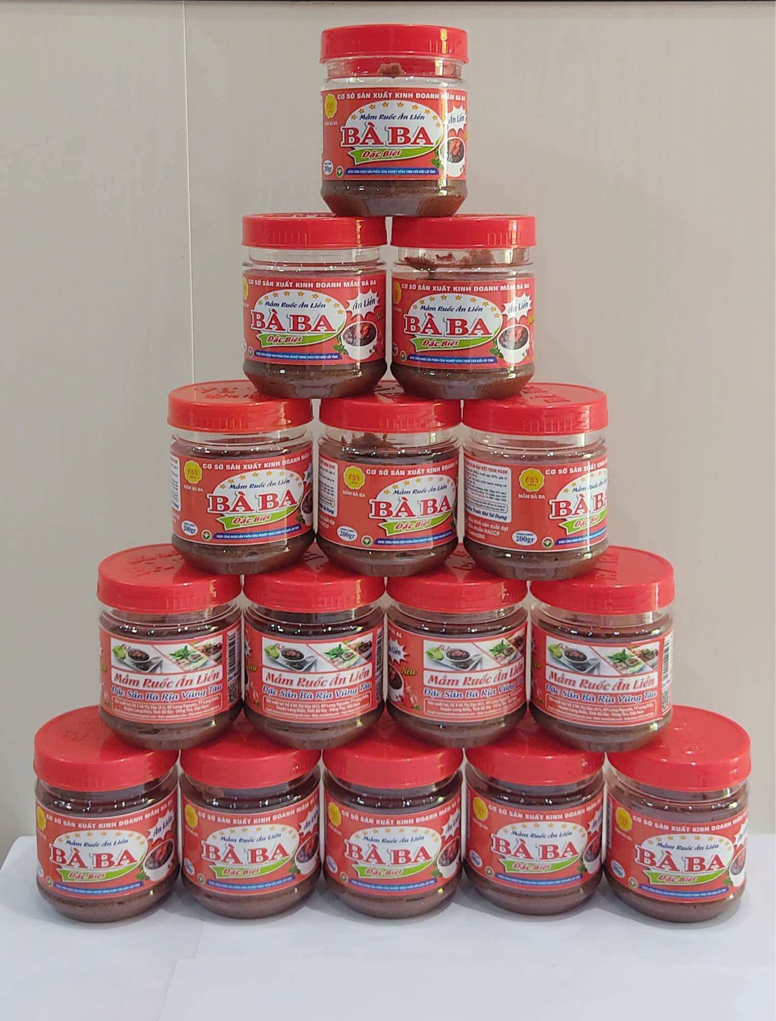 Mắm Ruốc ăn liền Bà Ba 180gr
