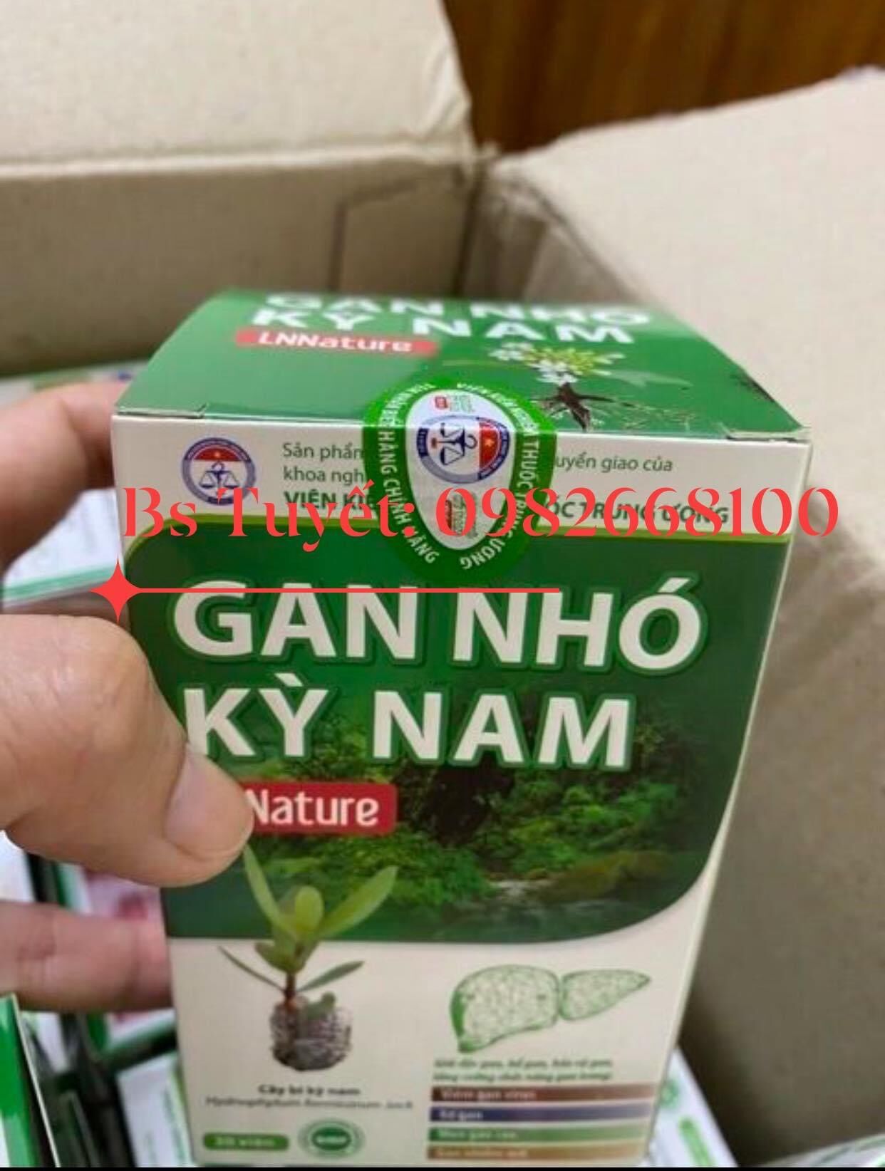 Gan nhó kỳ nam - hàng chính hãng- date 2027