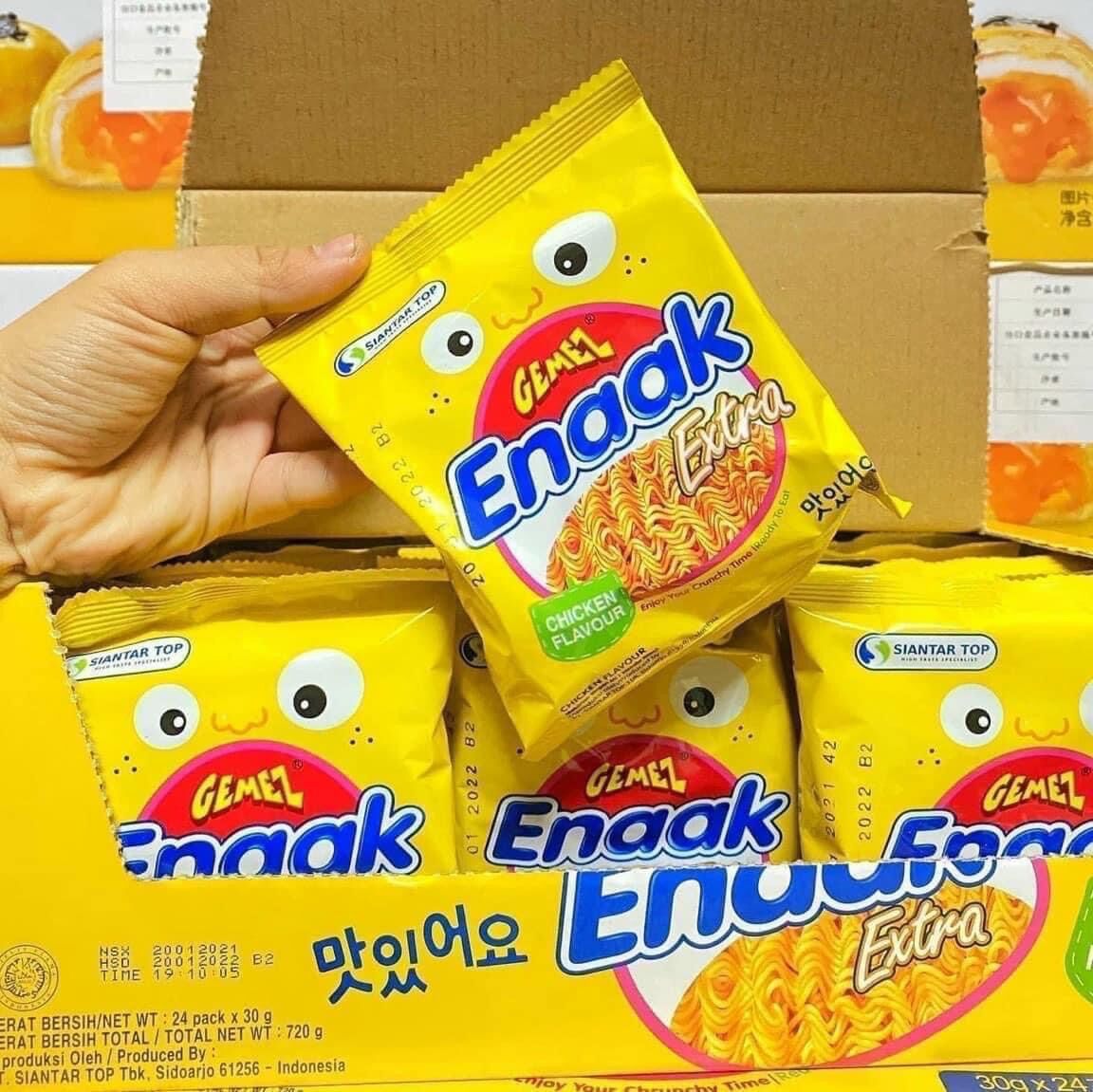 Mì enak ăn liền hàn quốc siêu hot - thùng 24 gói