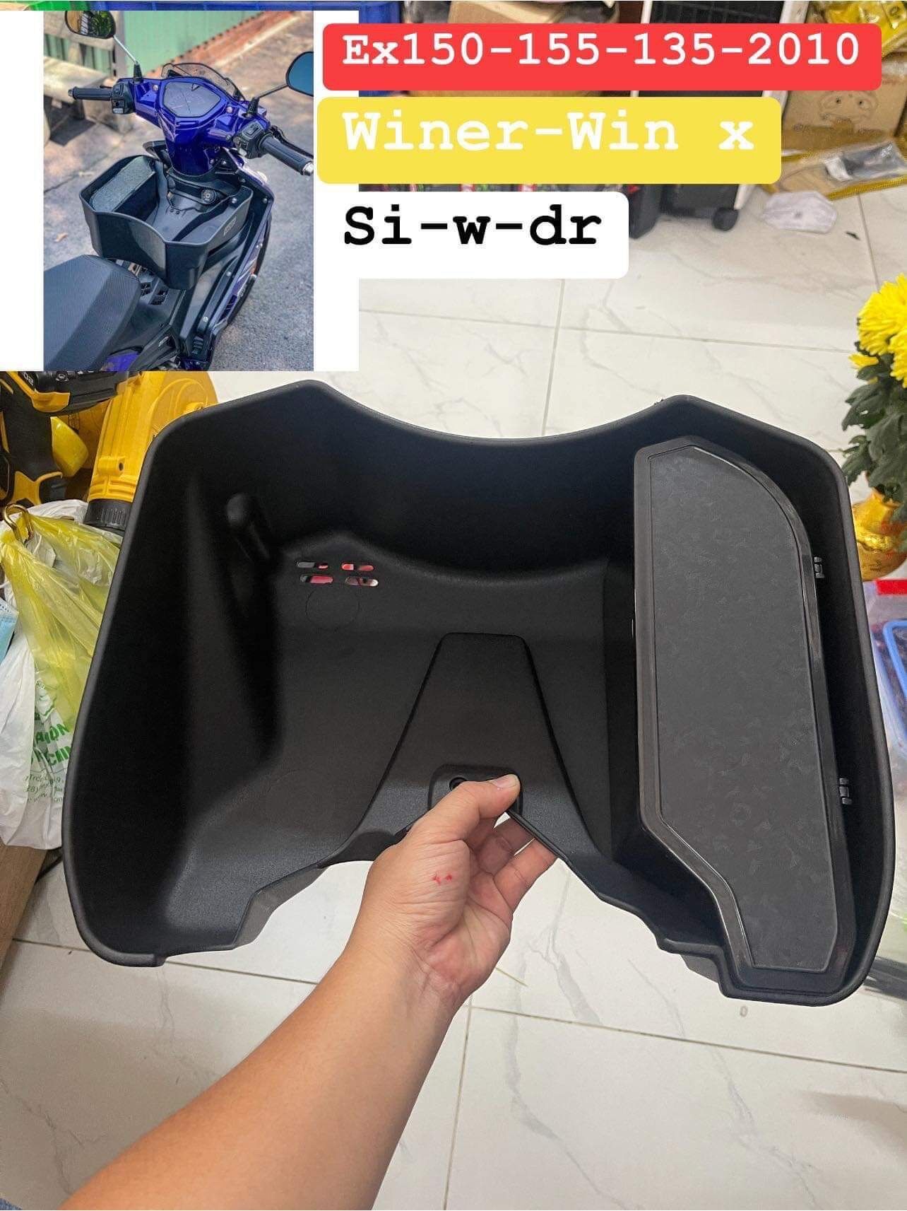 Rỗ appi malaysia v2 có nắp các dòng xe