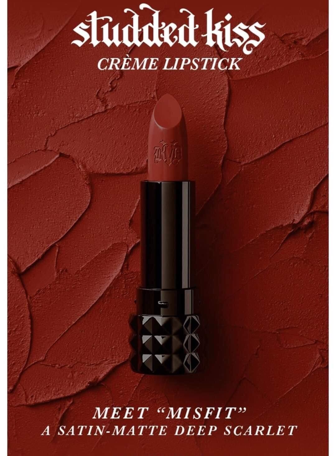 [Có Sẵn] Son Kat Von D Studded Kiss Lipstick Misfit Đỏ Đất