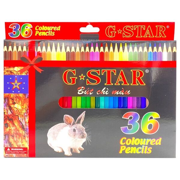Bộ bút chì 36 màu gstar