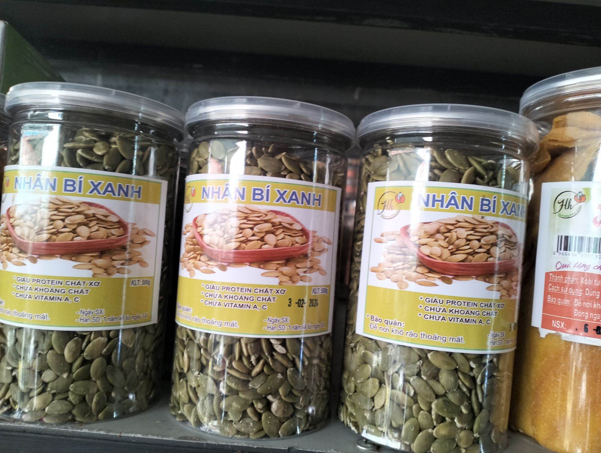 hạt bí xanh