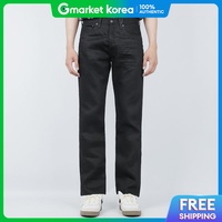 Levis | Quần jean nam Levis 501 Original dáng suông màu đen 005010638 S