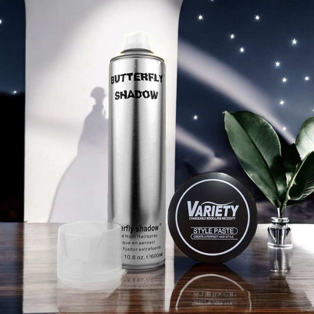 COMBO GÔM chính hãng SHADOW 600ML VÀ SÁP VARIETY CAO CẤP