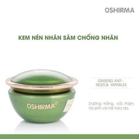 Kem Nén Nhân Sâm Oshirma Trắng Da 10gram