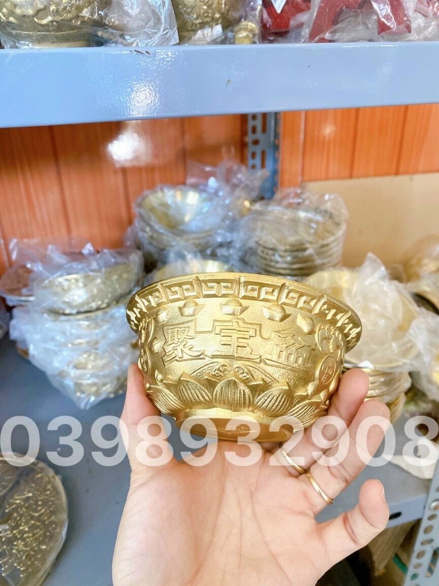 BÁT ĐỒNG CHẤT LIỆU BẰNG ĐỒNG BÁT PHONG THỦY