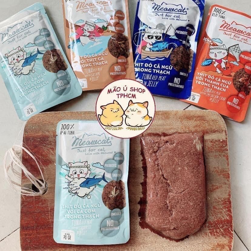 Meowcat pate mèo - gói 70g