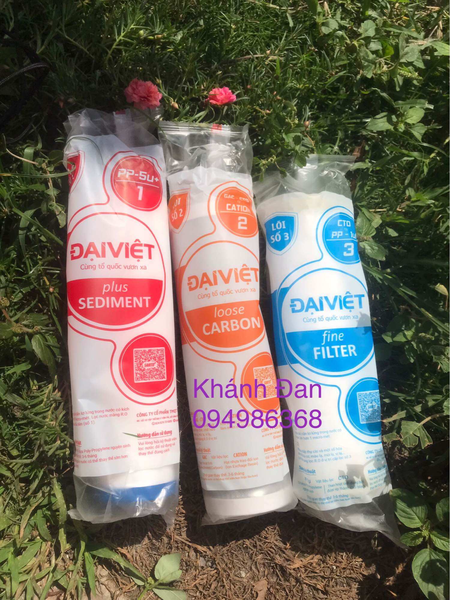 Lõi lọc nước Daikiosan 1.2.3