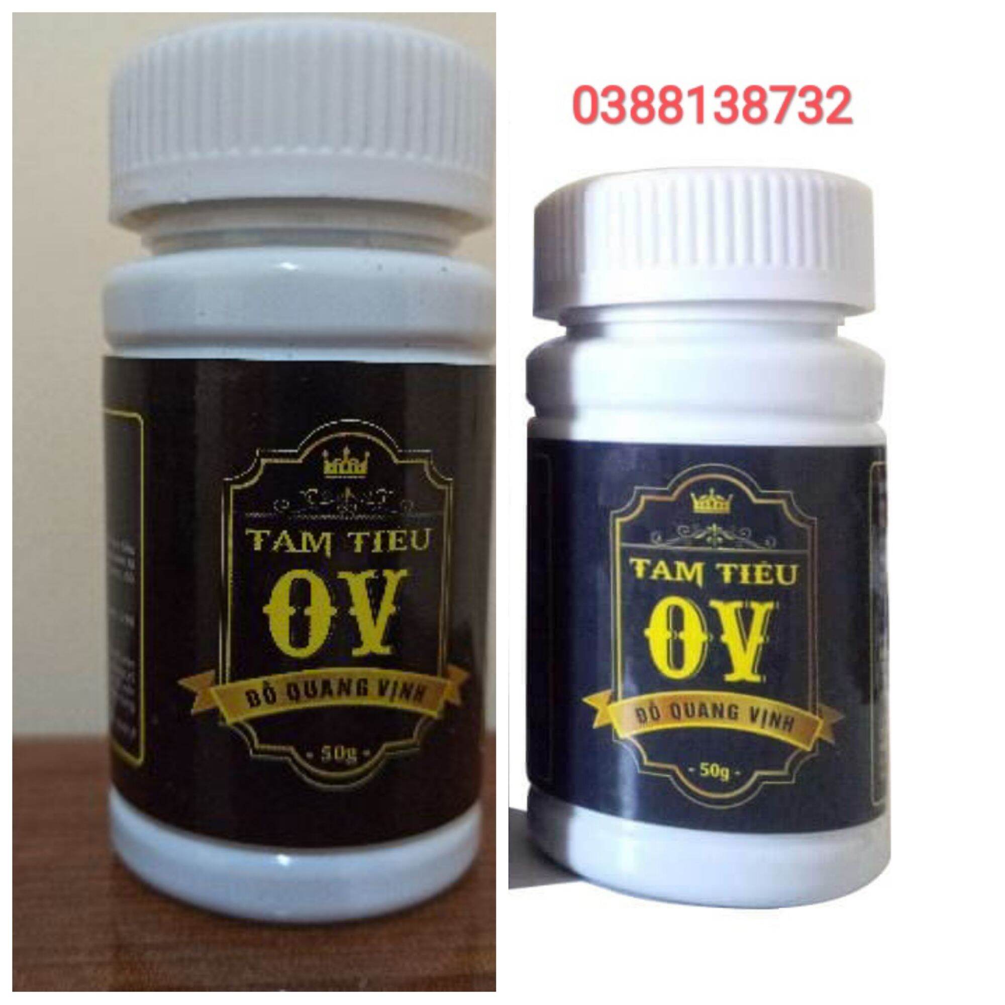 2 lọ Tam Tiêu OV - thơm miệng ngay khi sử dụng