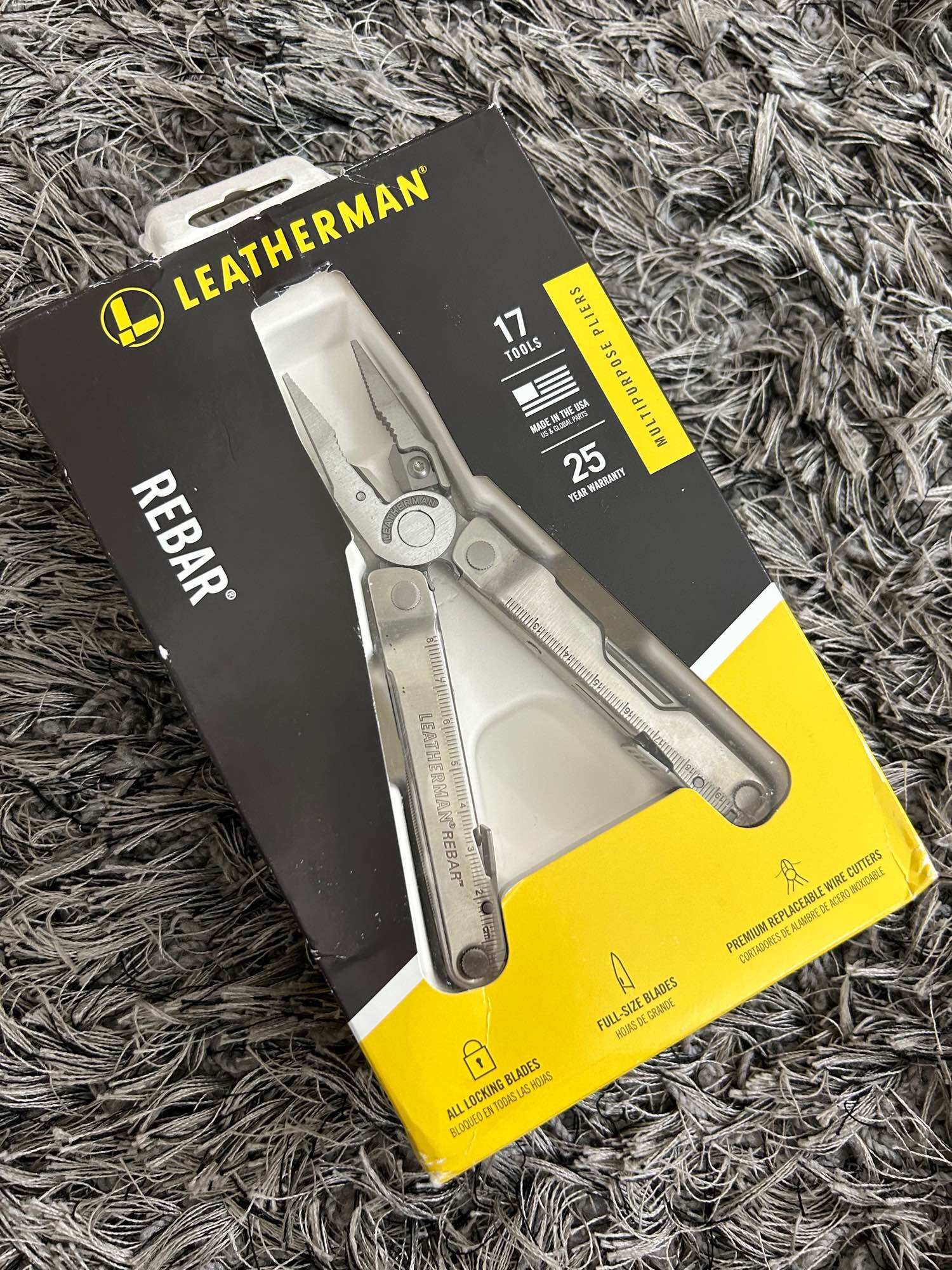 Kềm đa năng Leatherman REBAR , hàng New kèm bao đựng, Nhập Mỹ