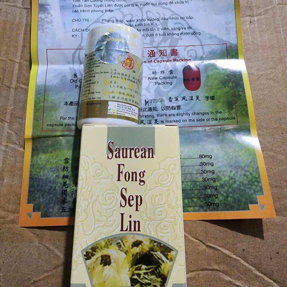  TUYẾT LIÊN PHONG THẤP LINH ỐNG SUÔN HỖ TRỢ XƯƠNG KHỚP VÀ GOUT 