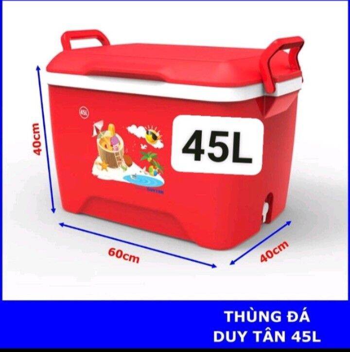 THÙNG ĐỰNG ĐÁ DUY TÂN 25L/35L/45L CÓ VAN THOÁT NƯỚC