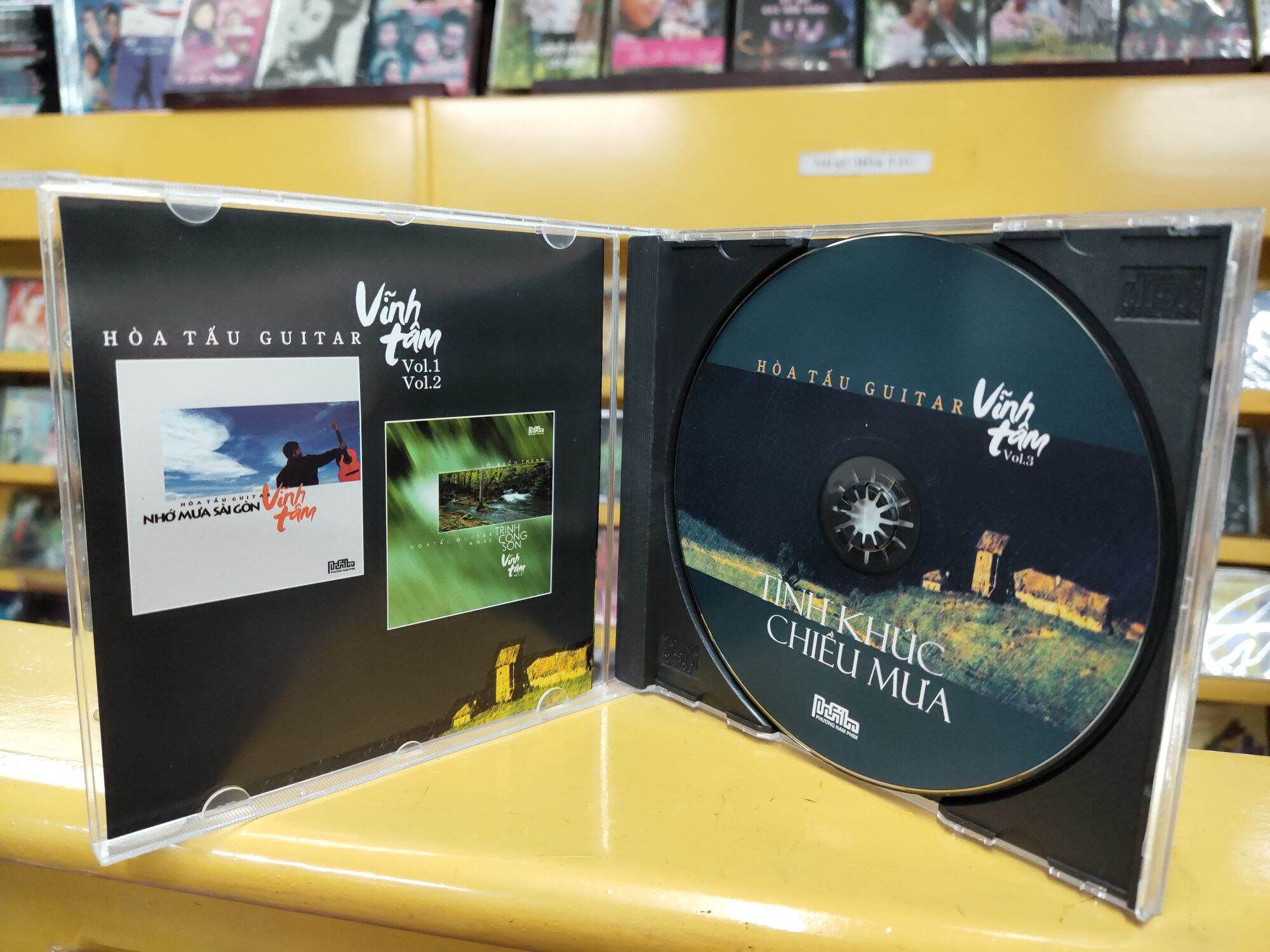 CD Hoà tấu  Vĩnh Tâm - Tình khúc chiều mưa